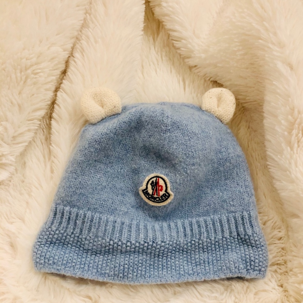 Babies Moncler beanie with ears